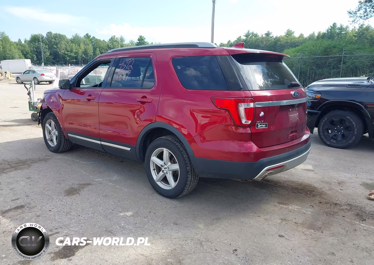 2016 Ford Explorer Xlt VIN:1FM5K8D81GGD08337 - 3
