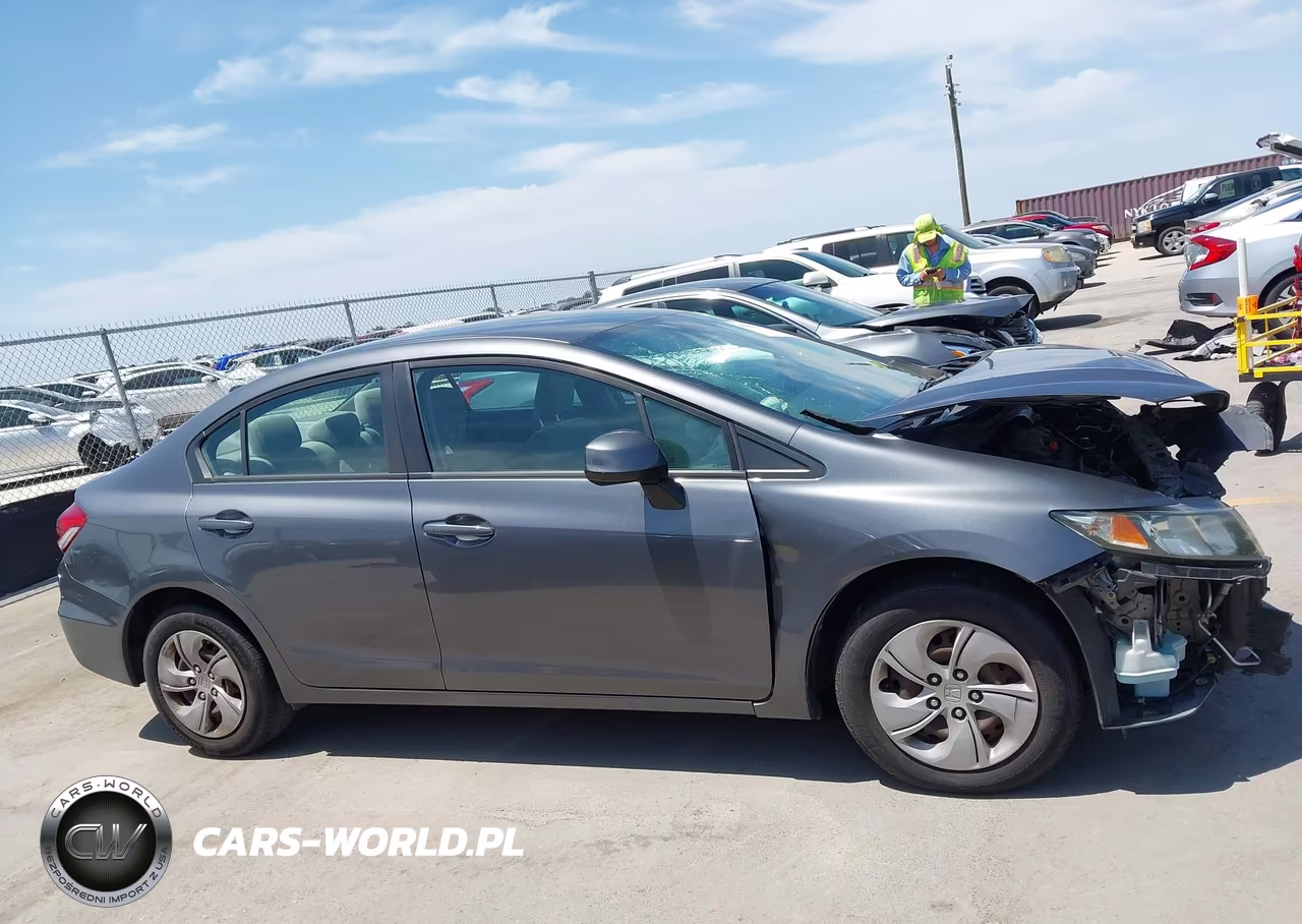 2013 Honda Civic Lx VIN:19XFB2F55DE282717 - 14