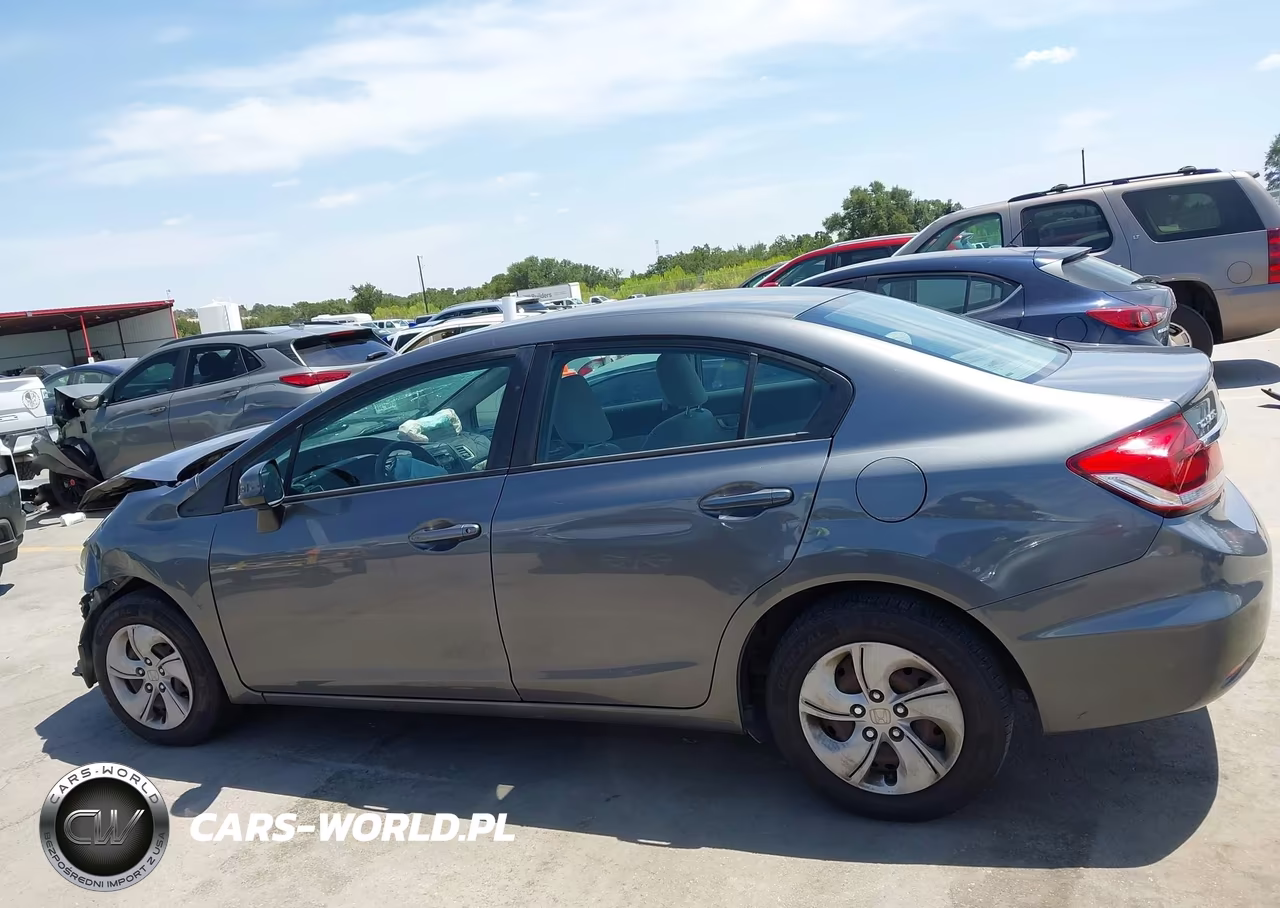 2013 Honda Civic Lx VIN:19XFB2F55DE282717 - 15