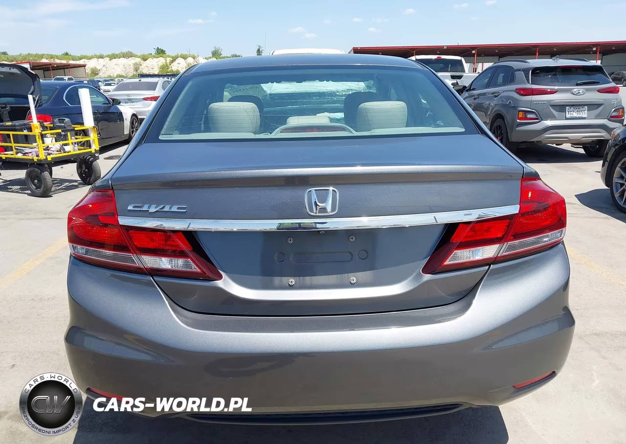 2013 Honda Civic Lx VIN:19XFB2F55DE282717 - 17