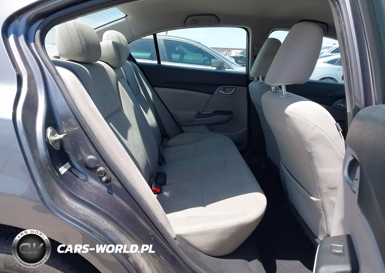 2013 Honda Civic Lx VIN:19XFB2F55DE282717 - 8