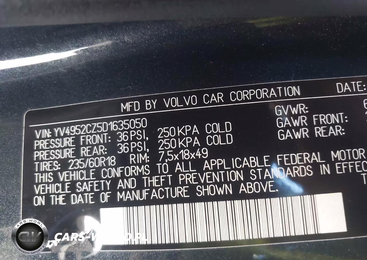 2013 Volvo Xc90 3.2-3.2 Platinum-3.2 Premier Plus VIN:YV4952CZ5D1635050 - 9