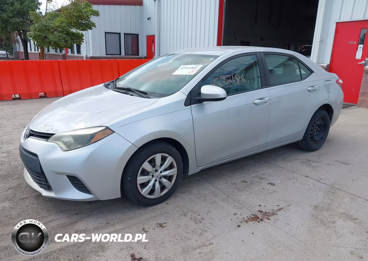 2014 Toyota Corolla Le VIN:2T1BURHE1EC015749 - 2