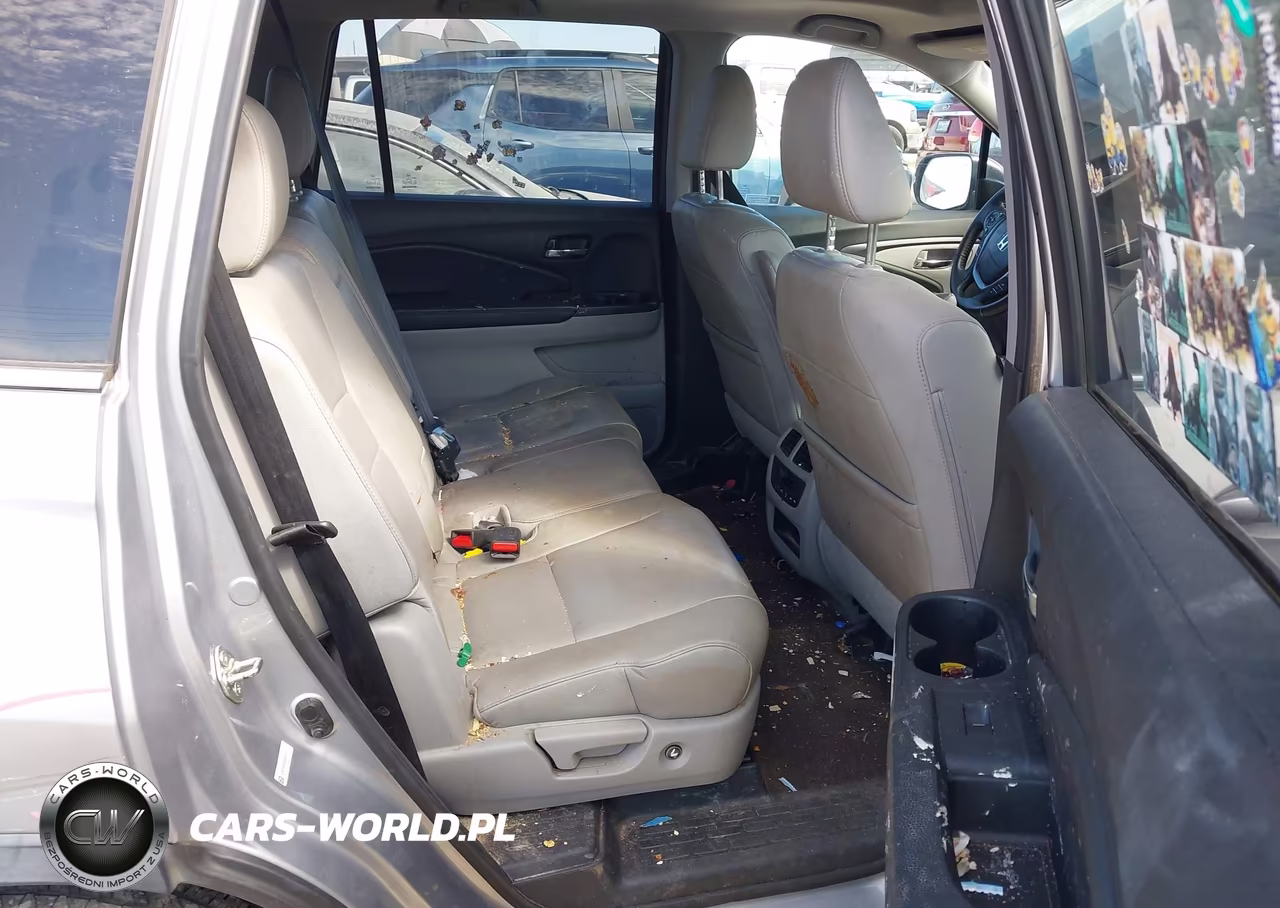 2016 Honda Pilot Ex-L VIN:5FNYF5H53GB056475 - 8