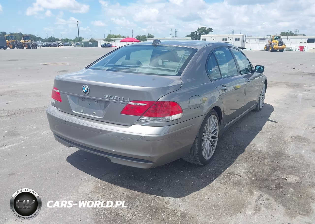 2008 BMW 750Li VIN:WBAHN83568DT78819 - 4