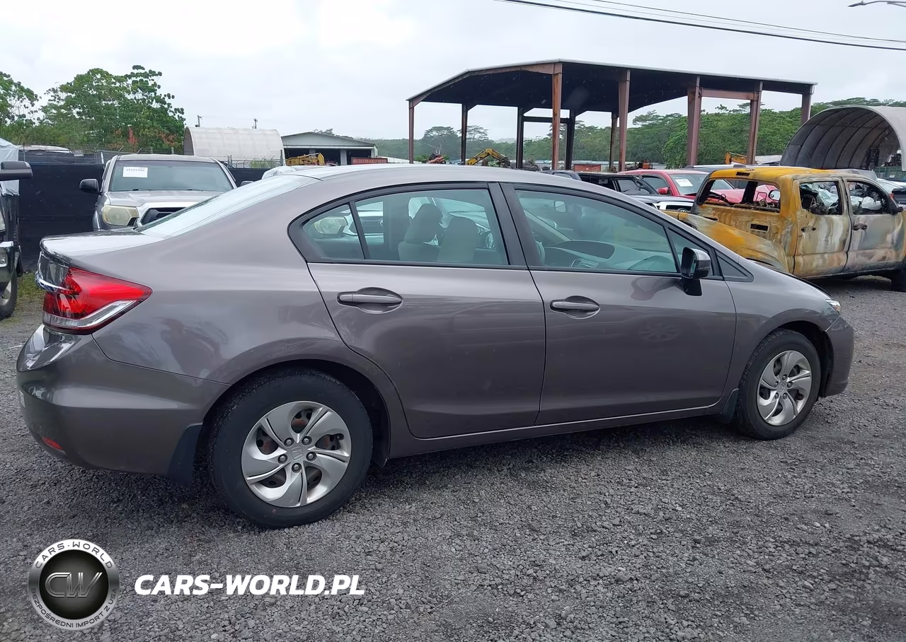 2014 Honda Civic Lx VIN:19XFB2F55EE027311 - 13