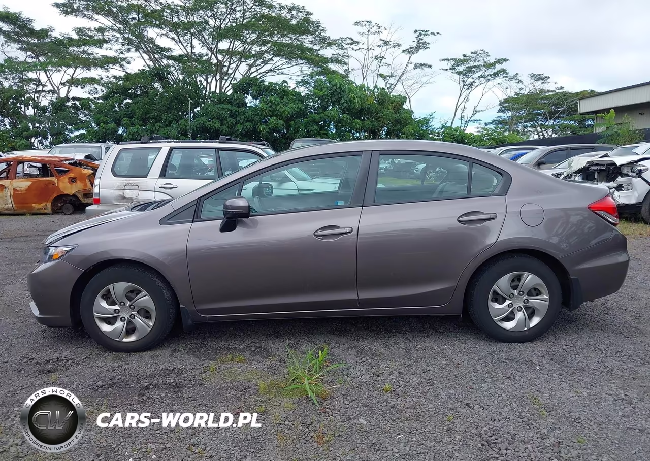 2014 Honda Civic Lx VIN:19XFB2F55EE027311 - 14
