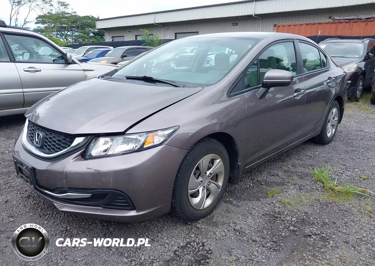 2014 Honda Civic Lx VIN:19XFB2F55EE027311 - 2