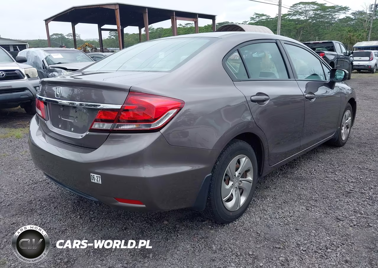 2014 Honda Civic Lx VIN:19XFB2F55EE027311 - 4