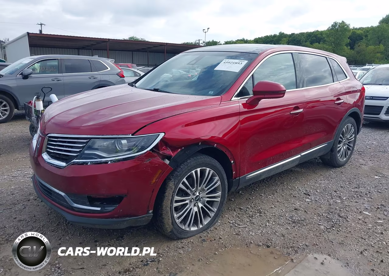 2016 Lincoln Mkx Reserve VIN:2LMTJ8LR9GBL57155 - 2