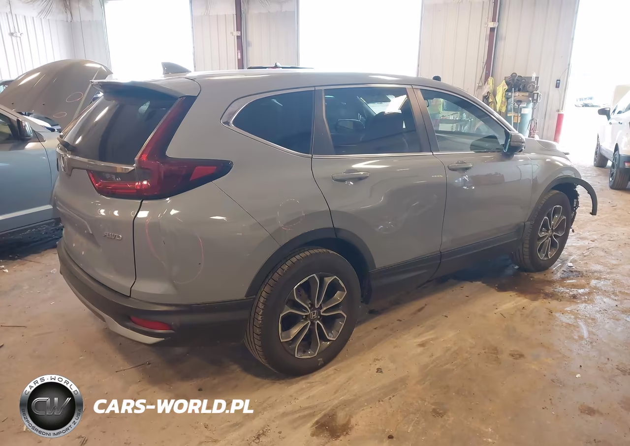 2021 Honda Cr-V Awd Ex-L VIN:5J6RW2H85ML020268 - 4