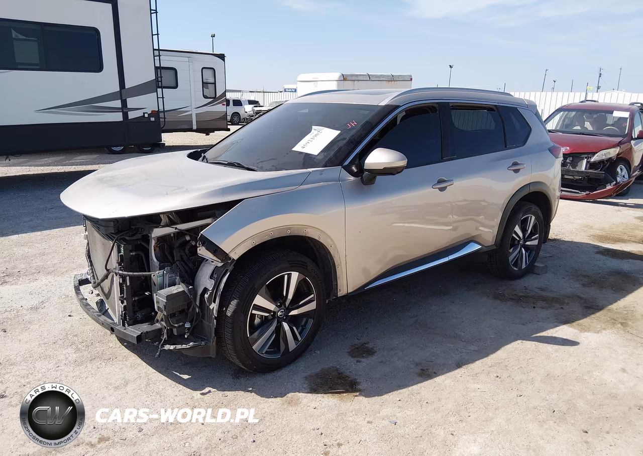 2021 Nissan Rogue Sl Fwd VIN:JN8AT3CA3MW020154 - 2