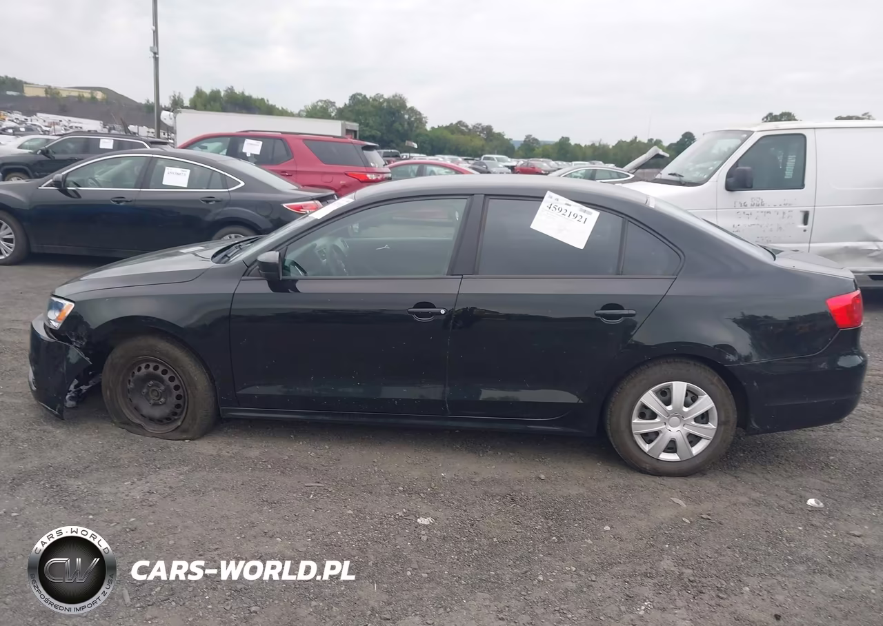 2012 Volkswagen Jetta 2.0L S VIN:3VW2K7AJ8CM311080 - 14