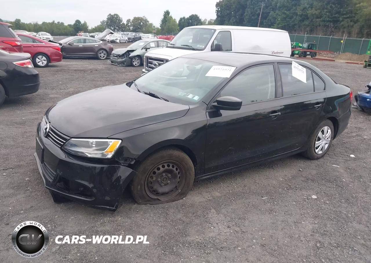 2012 Volkswagen Jetta 2.0L S VIN:3VW2K7AJ8CM311080 - 2