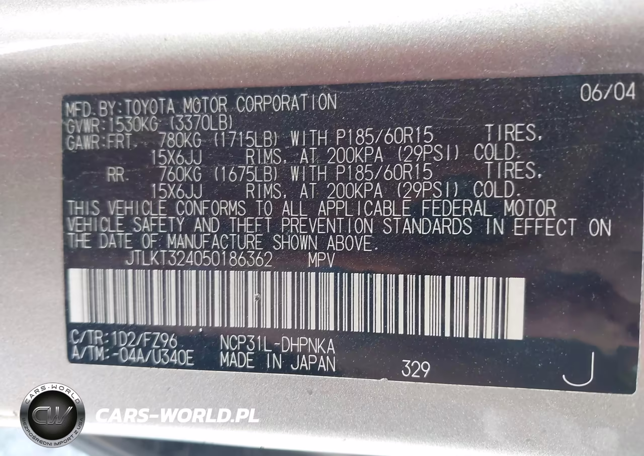 2005 Scion Xb VIN:JTLKT324050186362 - 9