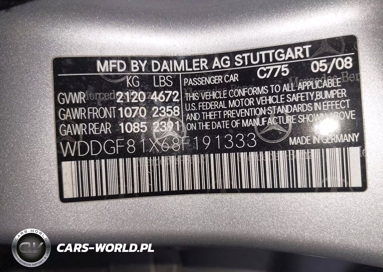 2008 Mercedes-Benz C 300 Luxury 4Matic-Sport 4Matic VIN:WDDGF81X68F191333 - 9