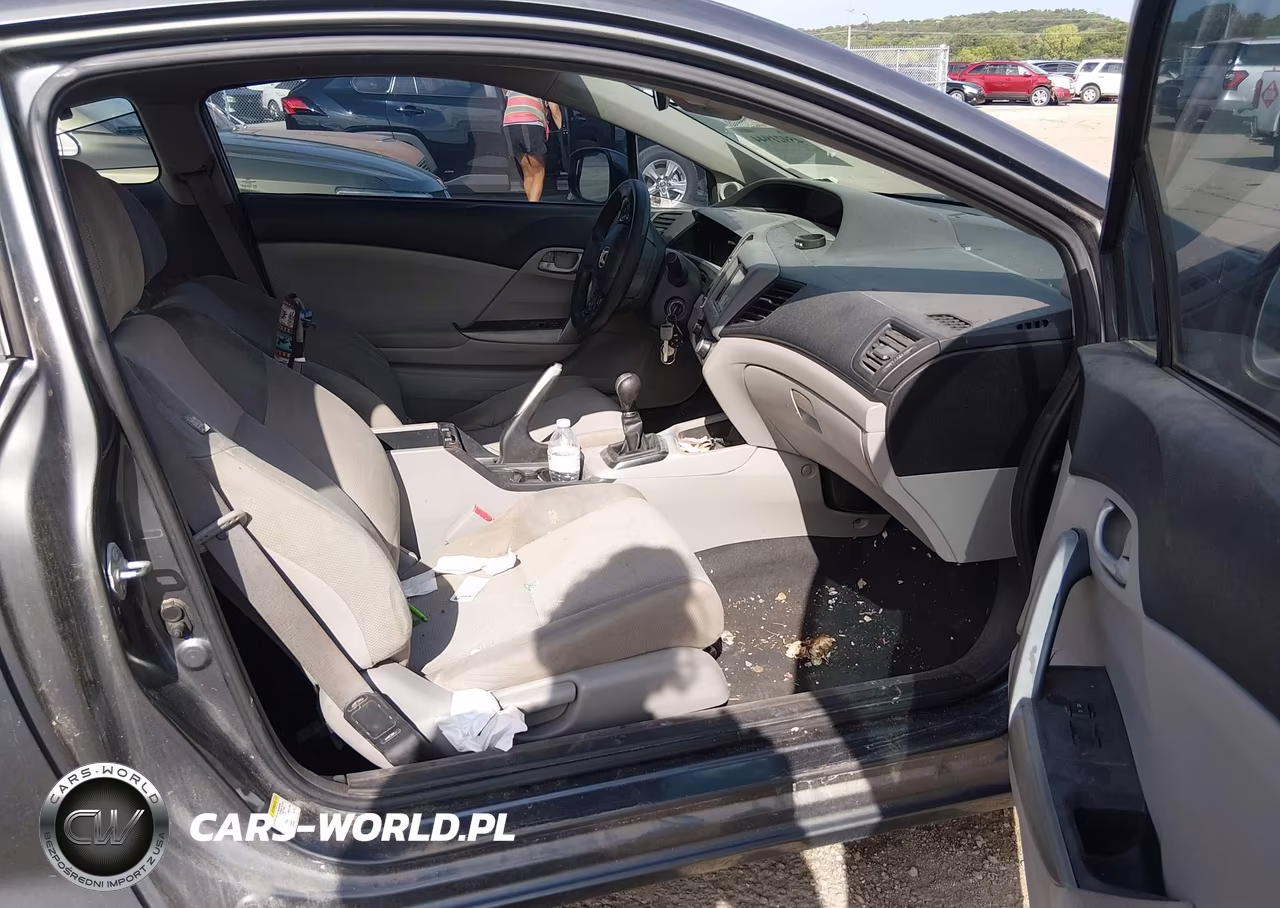 2012 Honda Civic Lx VIN:2HGFG3A5XCH519771 - 5