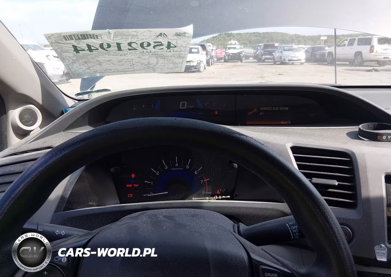 2012 Honda Civic Lx VIN:2HGFG3A5XCH519771 - 7