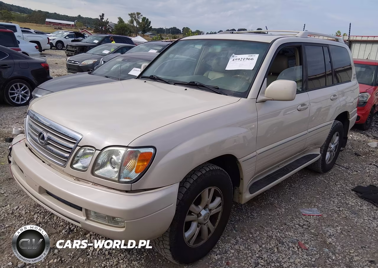 2004 Lexus Lx 470 VIN:JTJHT00W043545308 - 2