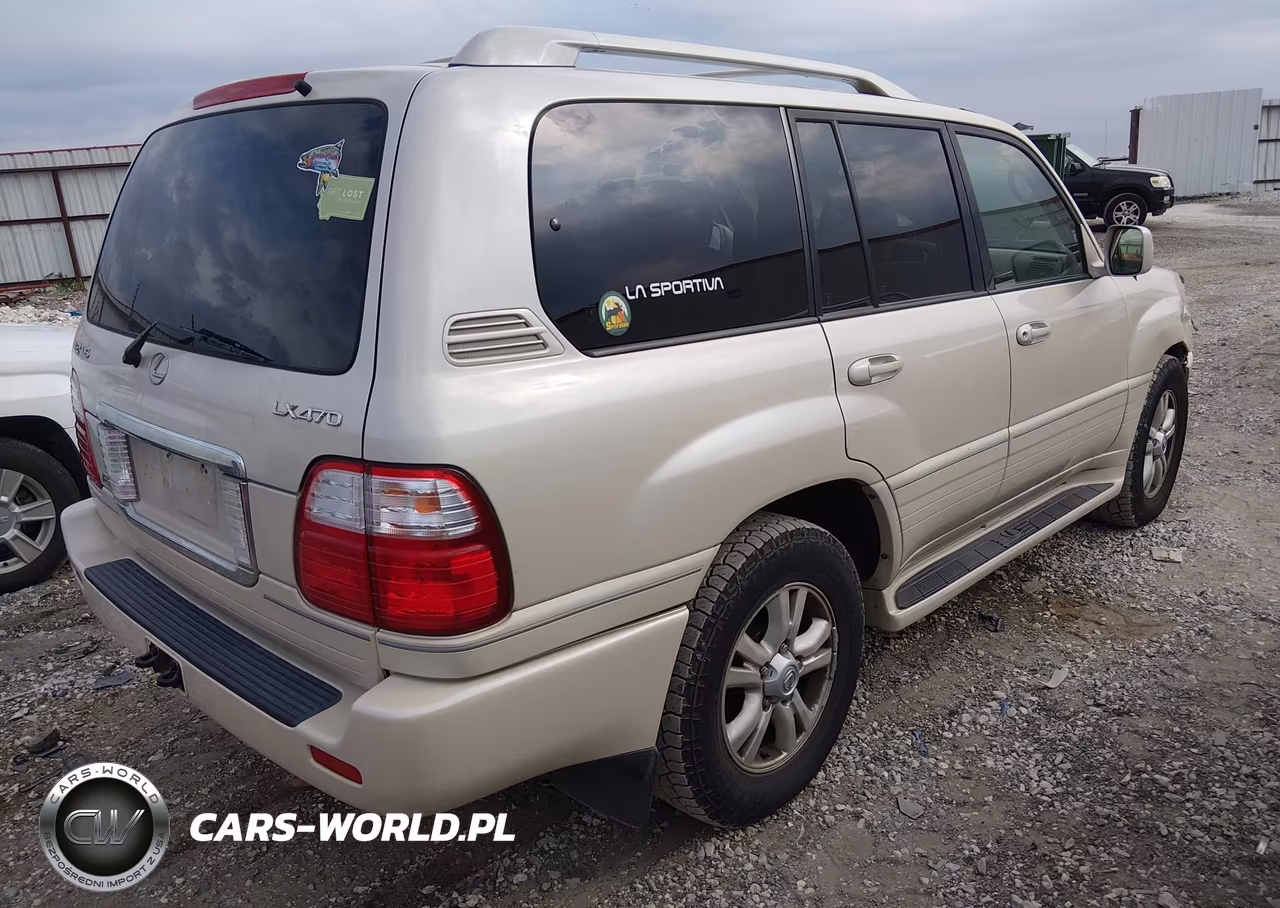 2004 Lexus Lx 470 VIN:JTJHT00W043545308 - 4