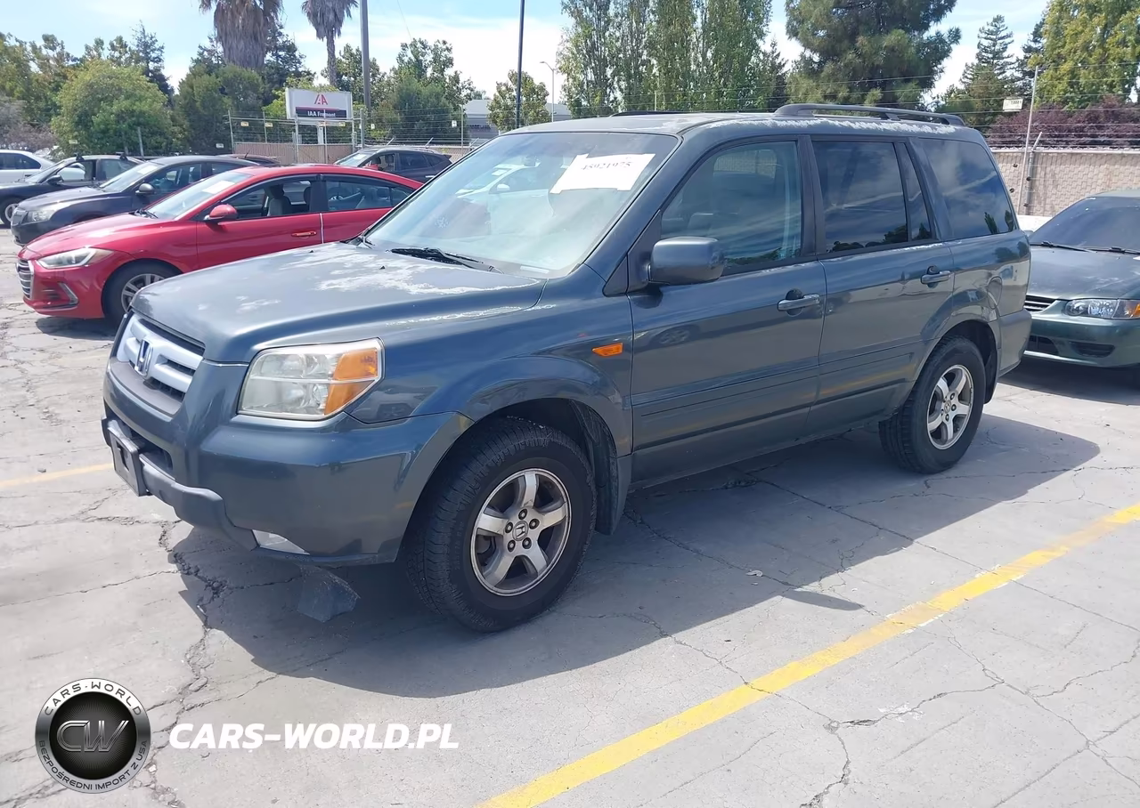 2006 Honda Pilot Ex-L VIN:5FNYF28596B022893 - 2