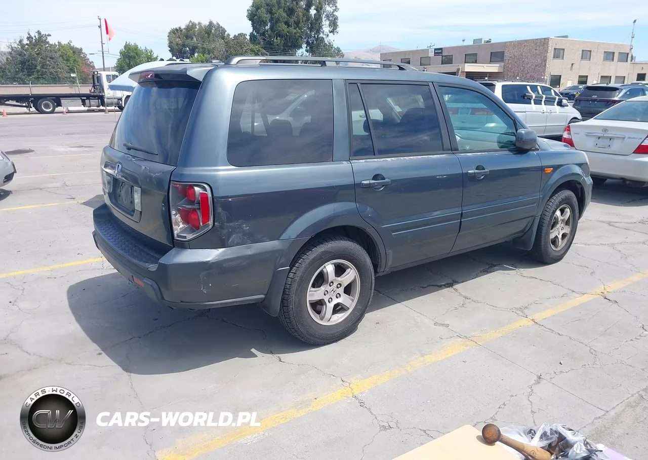 2006 Honda Pilot Ex-L VIN:5FNYF28596B022893 - 4