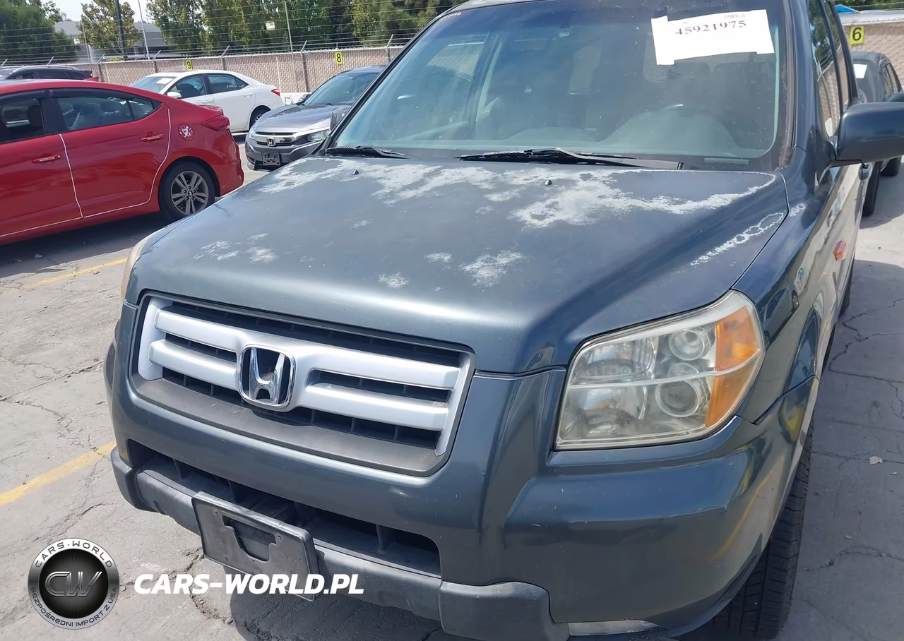 2006 Honda Pilot Ex-L VIN:5FNYF28596B022893 - 6