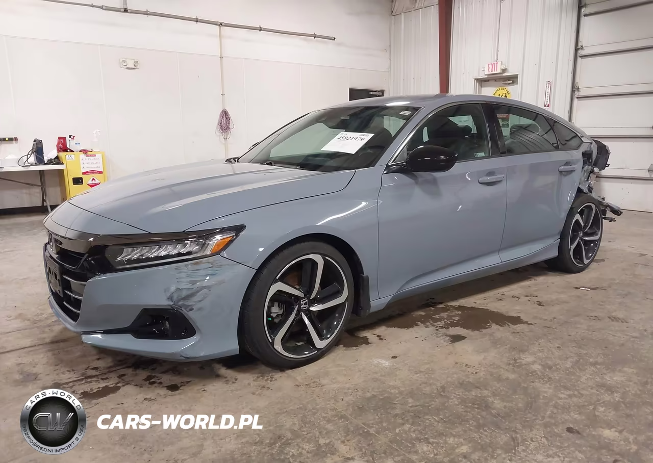 2022 Honda Accord Sport VIN:1HGCV1F31NA051919 - 2