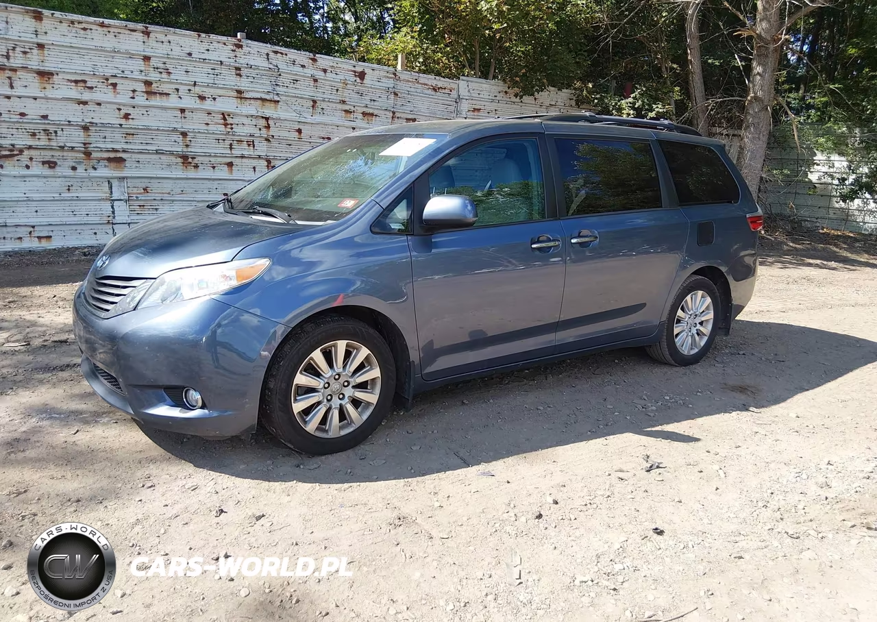 2015 Toyota Sienna Xle 7 Passenger VIN:5TDDK3DC4FS111593 - 2