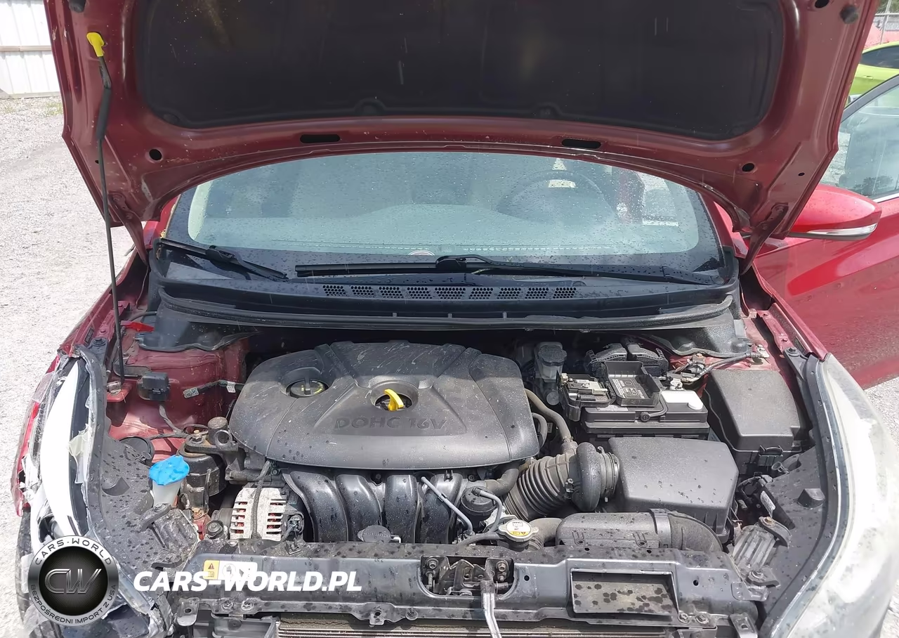 2014 Hyundai Elantra Limited VIN:5NPDH4AE2EH533537 - 10