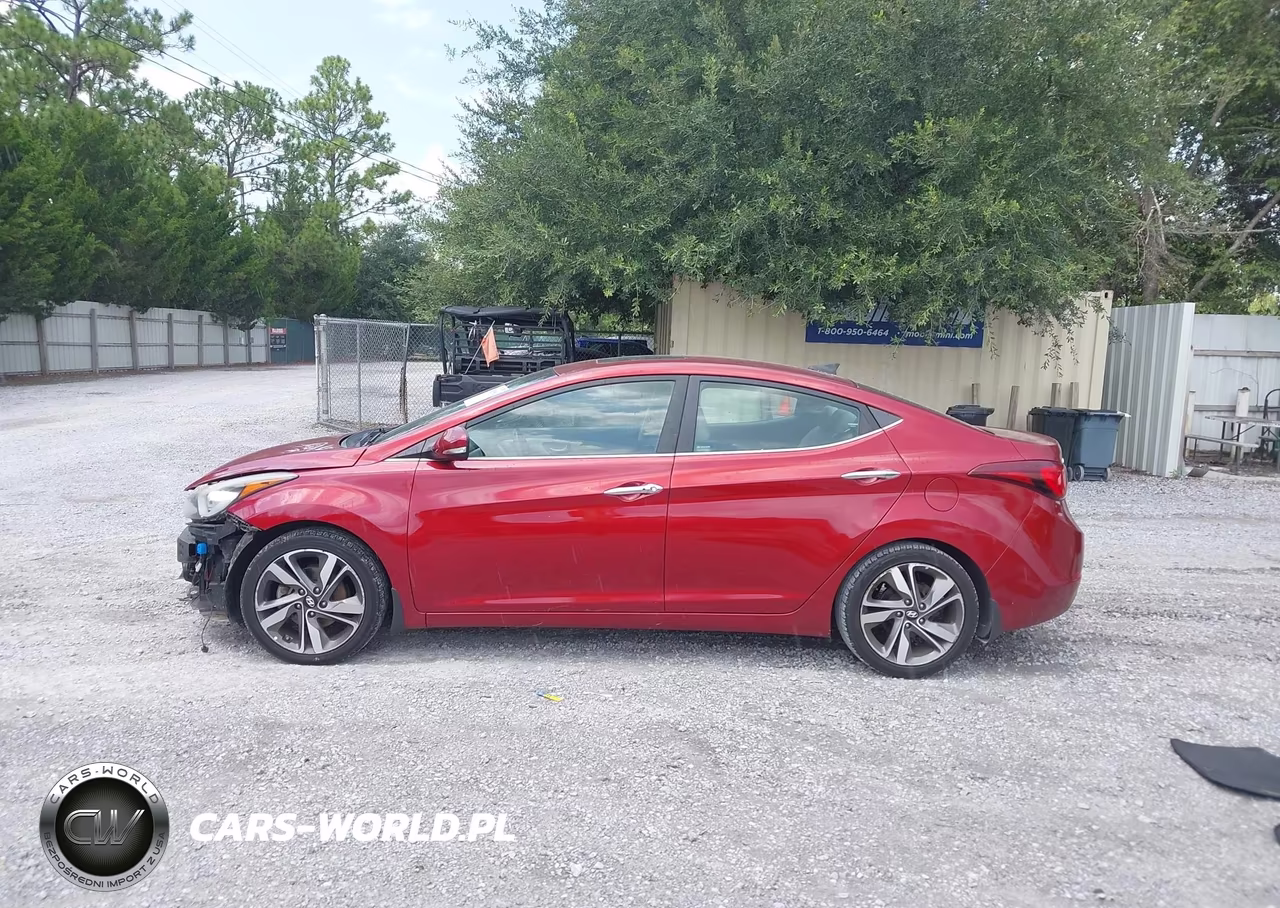 2014 Hyundai Elantra Limited VIN:5NPDH4AE2EH533537 - 15