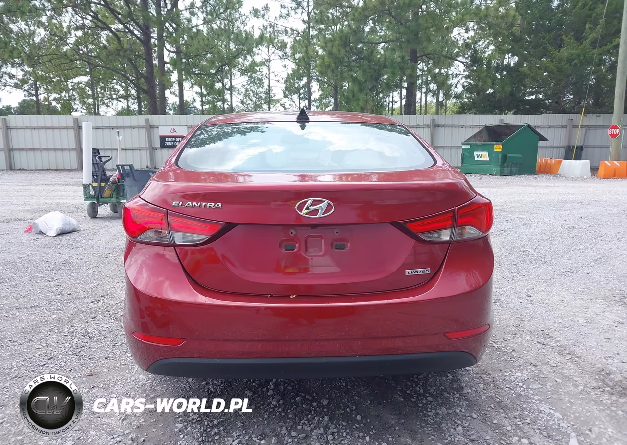 2014 Hyundai Elantra Limited VIN:5NPDH4AE2EH533537 - 17