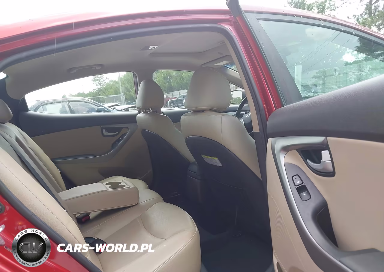 2014 Hyundai Elantra Limited VIN:5NPDH4AE2EH533537 - 8