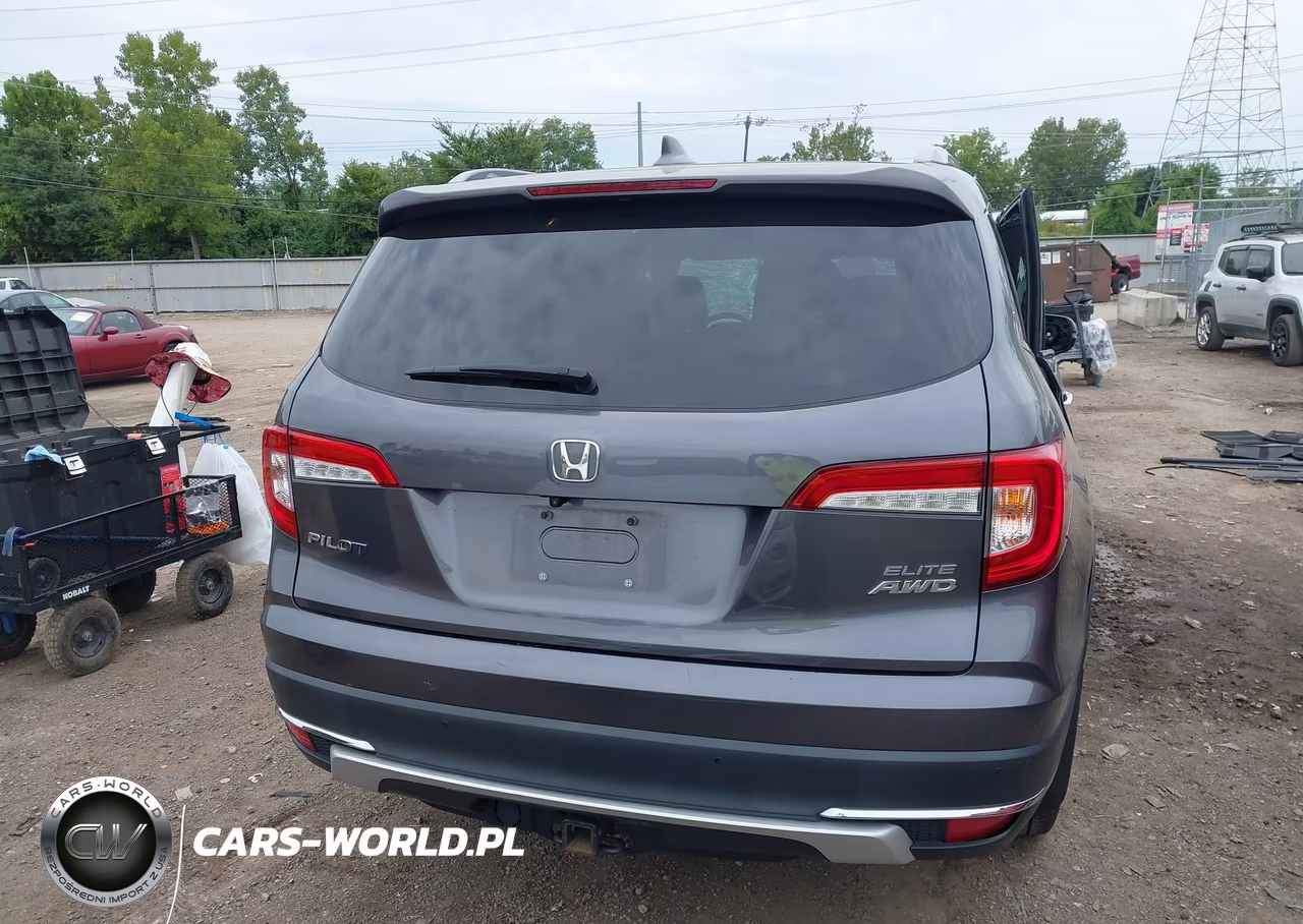 2019 Honda Pilot Elite VIN:5FNYF6H07KB072990 - 16