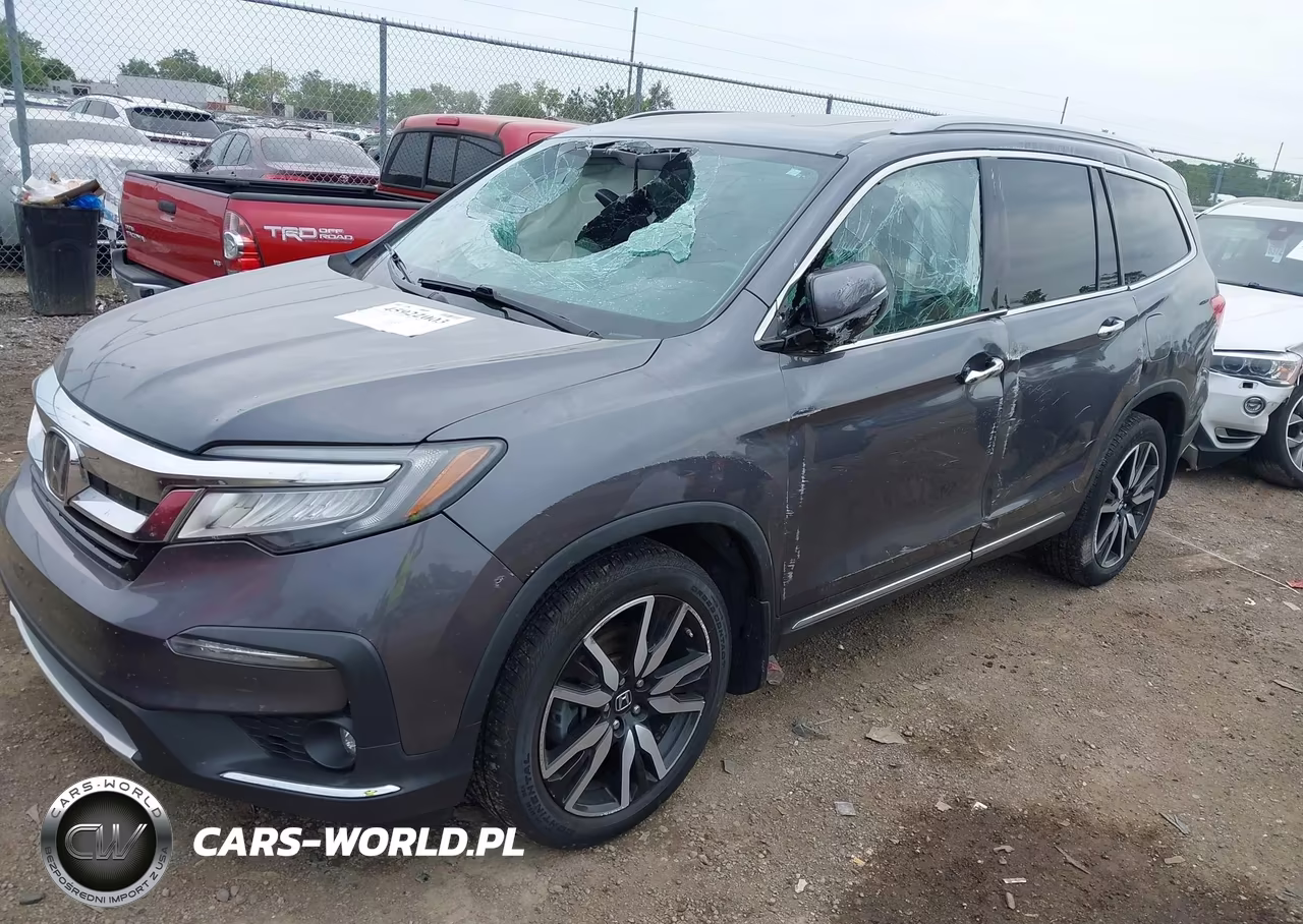 2019 Honda Pilot Elite VIN:5FNYF6H07KB072990 - 2