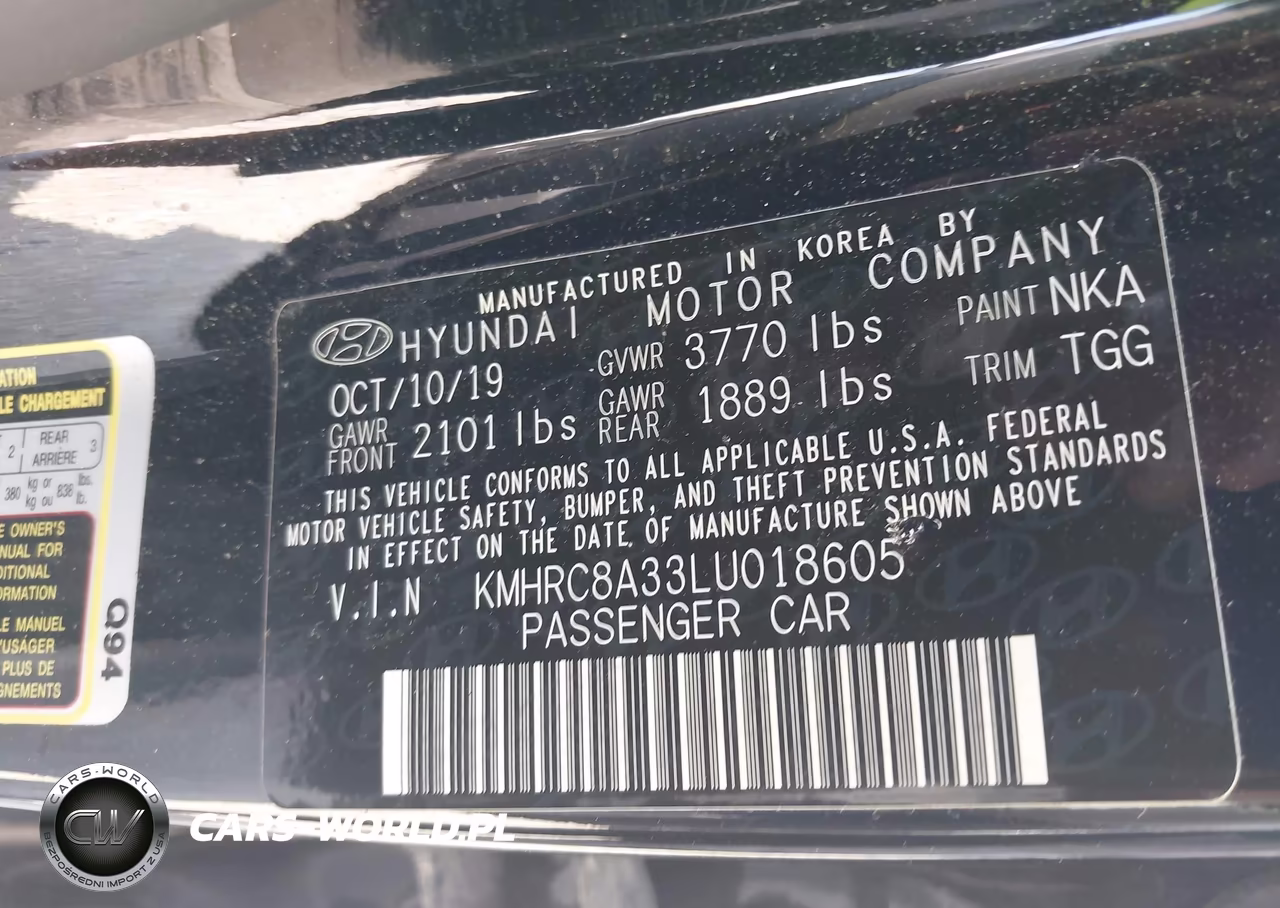 2020 Hyundai Venue Sel VIN:KMHRC8A33LU018605 - 9