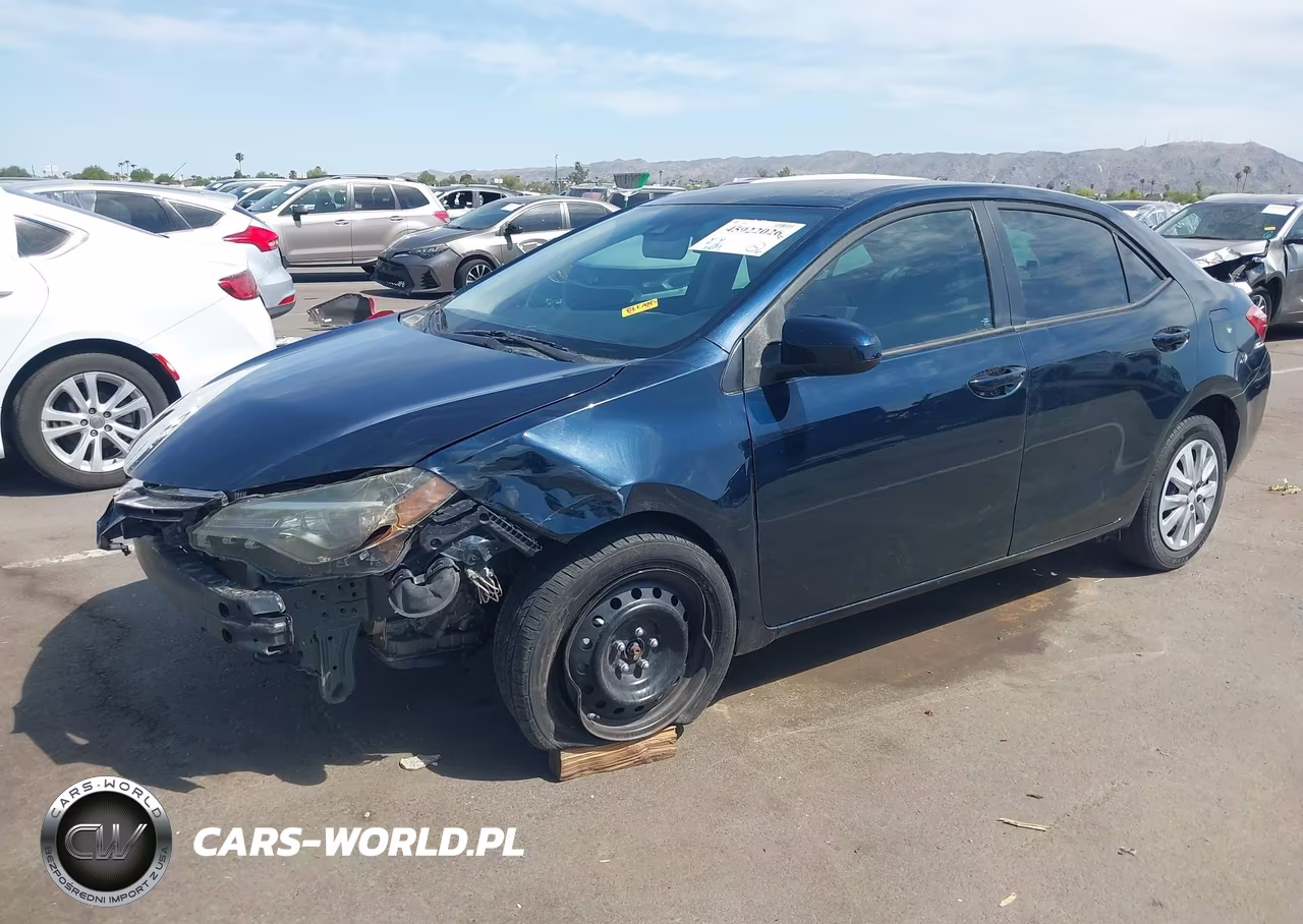 2017 Toyota Corolla Le VIN:2T1BURHE0HC901646 - 2