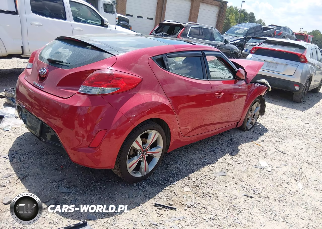 2012 Hyundai Veloster VIN:KMHTC6AD2CU032269 - 4