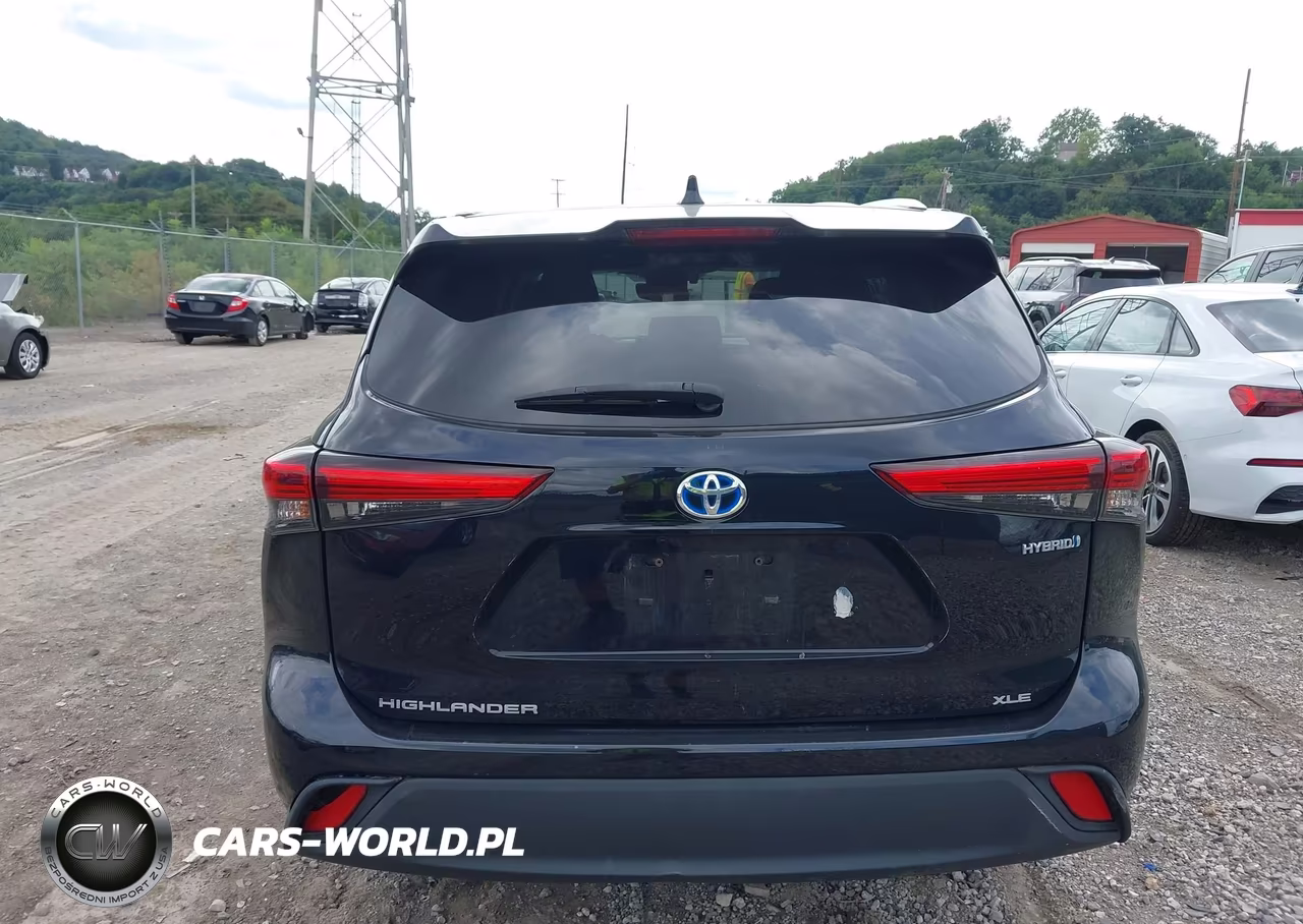 2021 Toyota Highlander Hybrid Xle VIN:5TDHBRCH7MS024060 - 16