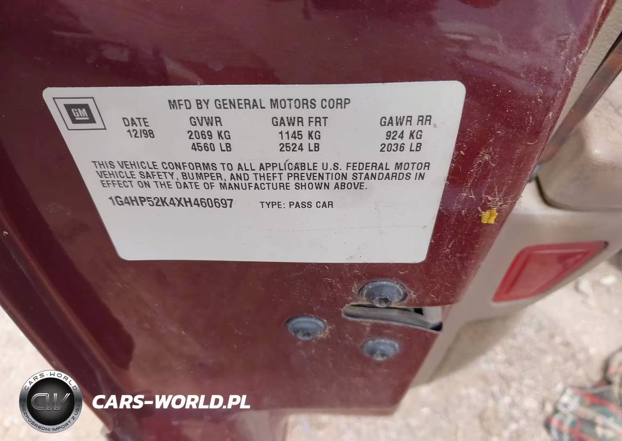 1999 Buick Lesabre Custom VIN:1G4HP52K4XH460697 - 9