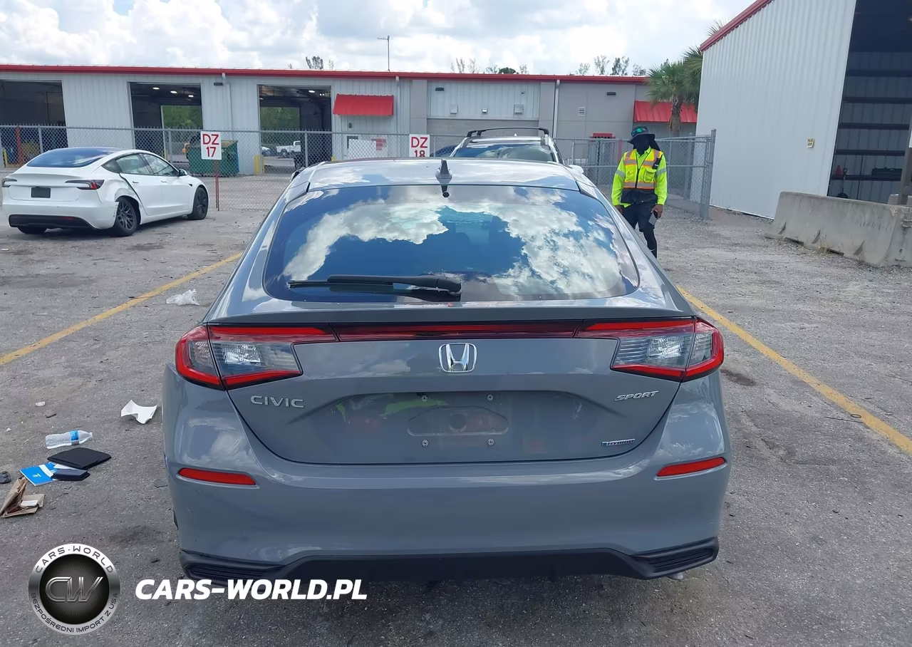 2025 Honda Civic Hybrid Sport VIN:19XFL4H80SE007091 - 16