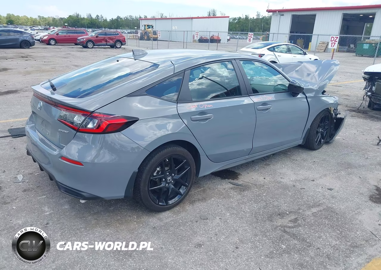 2025 Honda Civic Hybrid Sport VIN:19XFL4H80SE007091 - 4