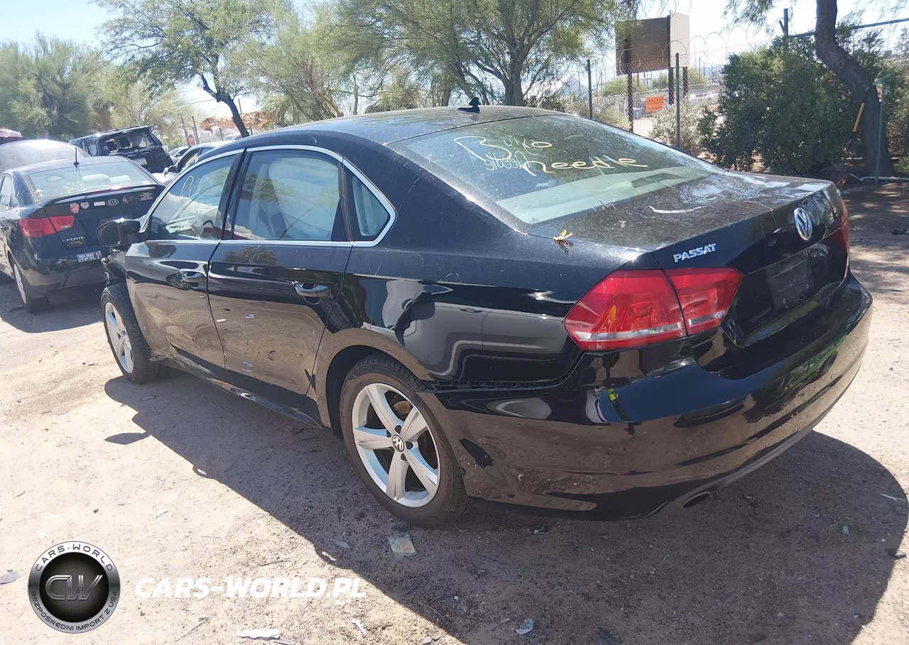 2014 Volkswagen Passat 1.8T Se VIN:1VWBS7A38EC108423 - 3