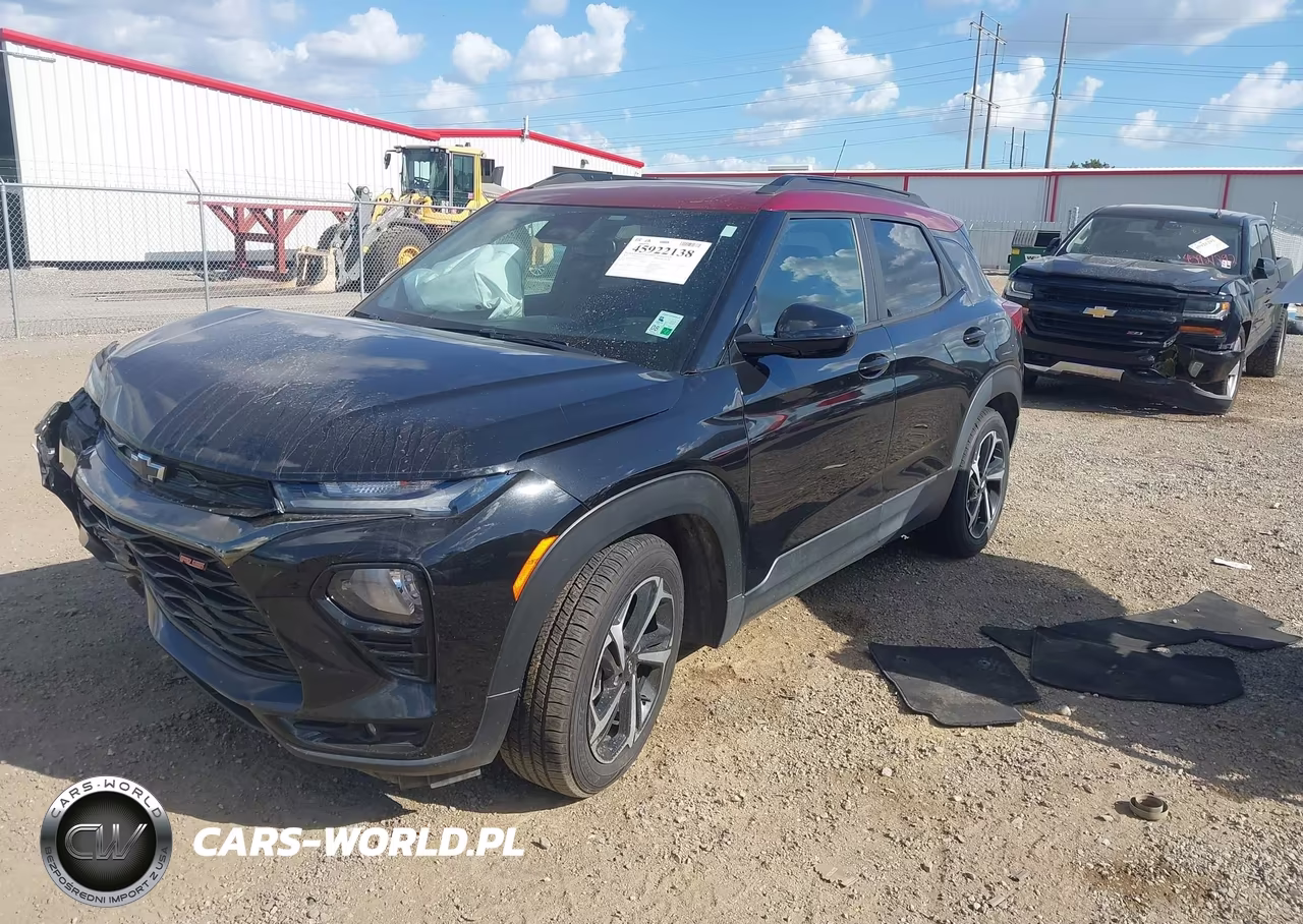 2022 Chevrolet Trailblazer Fwd Rs VIN:KL79MTSL4NB139156 - 2