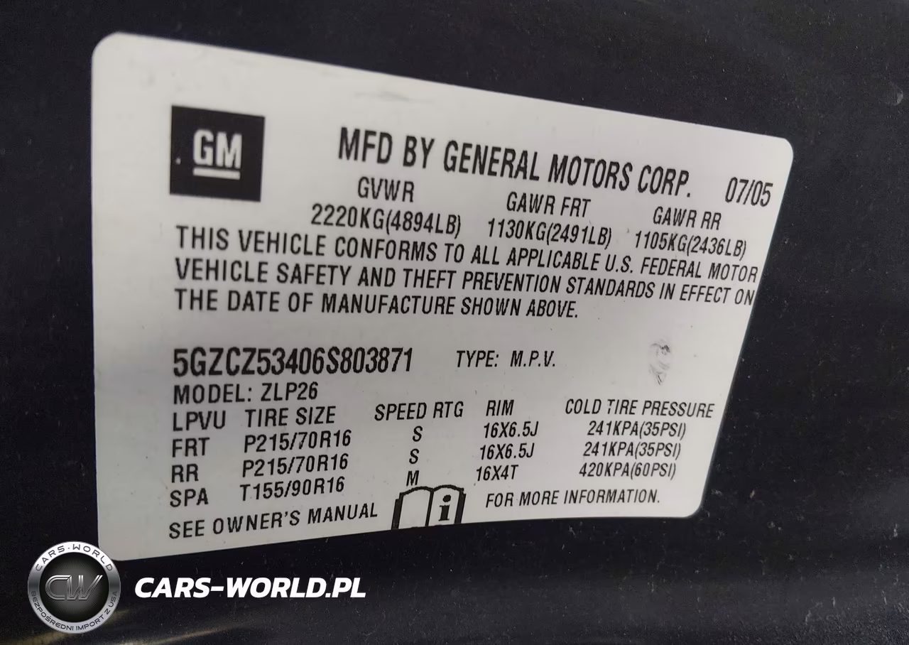 2006 Saturn Vue V6 VIN:5GZCZ53406S803871 - 9