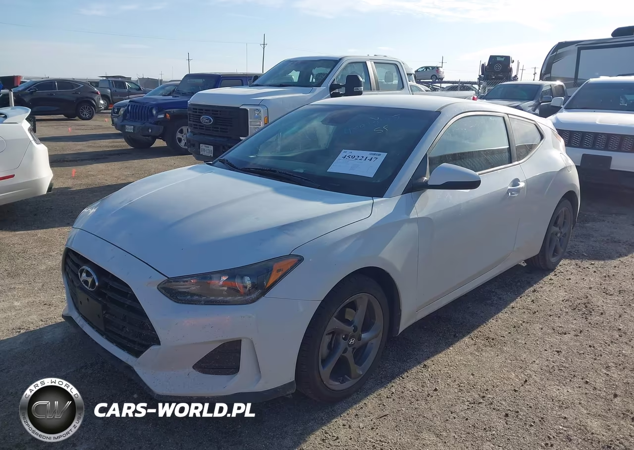 2019 Hyundai Veloster 2.0 VIN:KMHTG6AF5KU016877 - 2