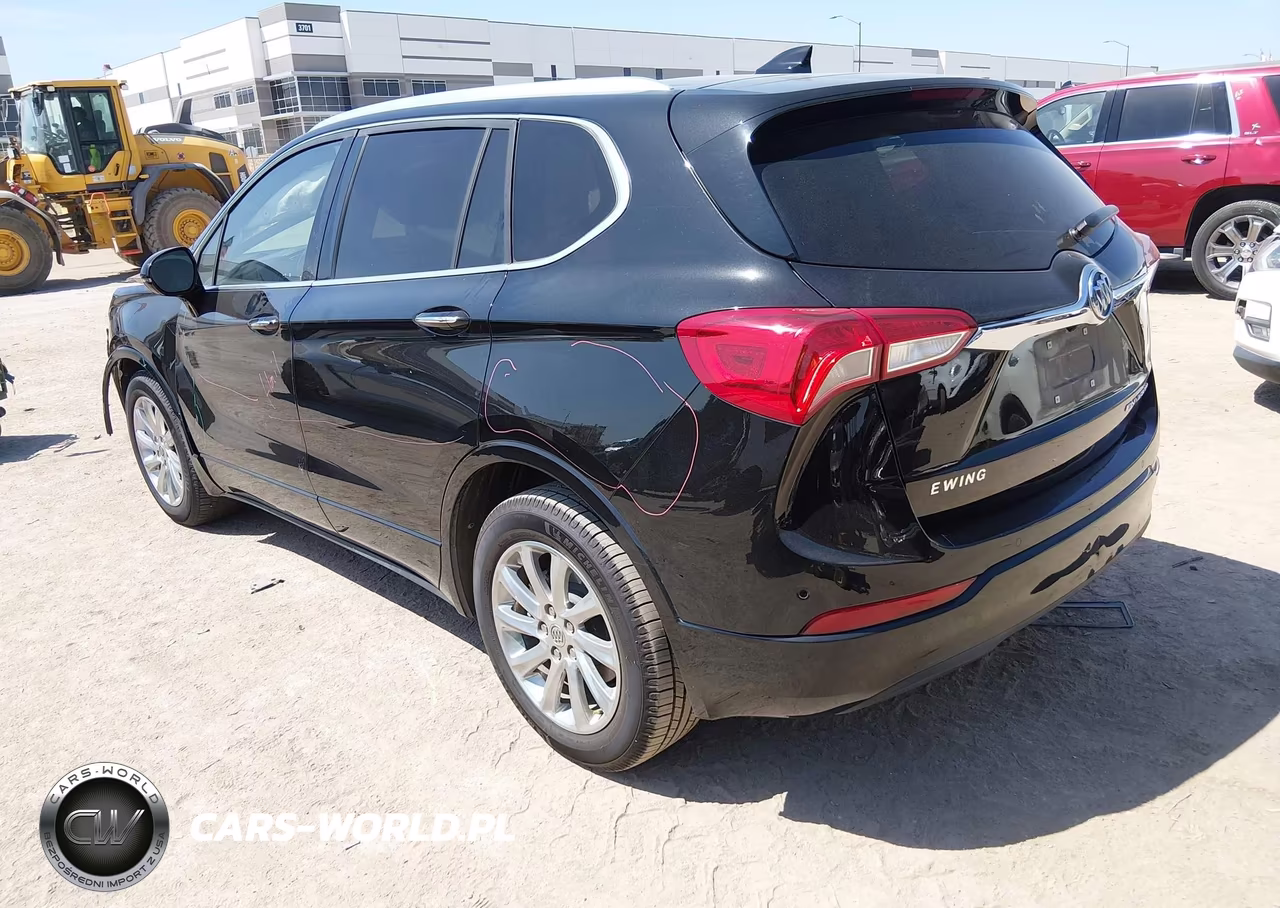 2020 Buick Envision Fwd Essence VIN:LRBFXCSAXLD213031 - 3