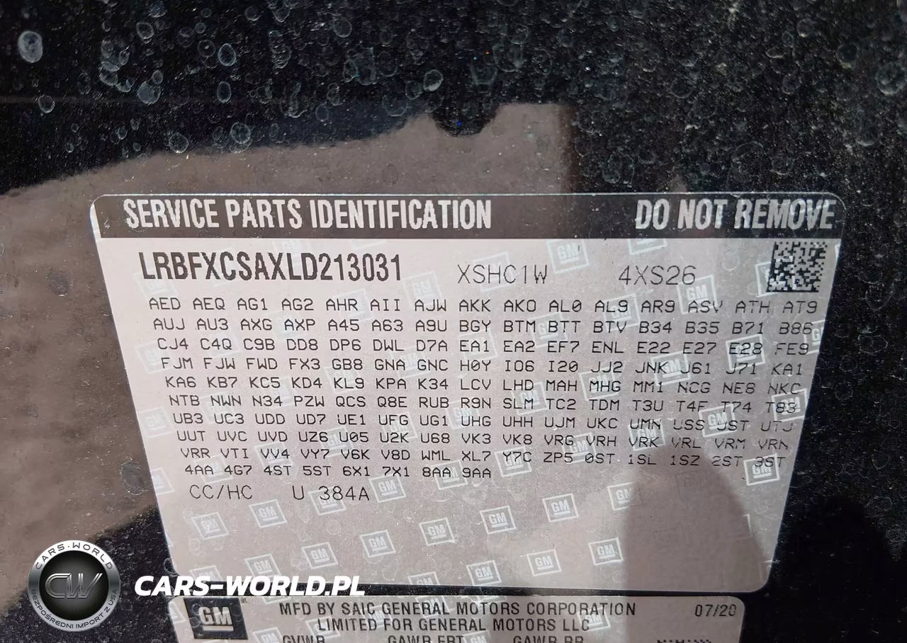 2020 Buick Envision Fwd Essence VIN:LRBFXCSAXLD213031 - 9