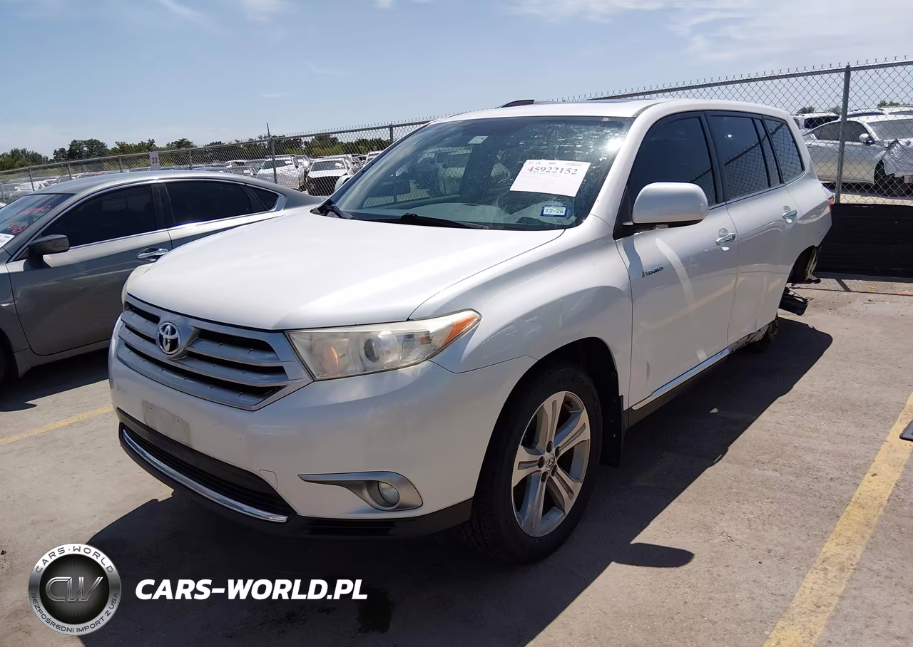 2013 Toyota Highlander Limited V6 VIN:5TDYK3EH5DS110431 - 2