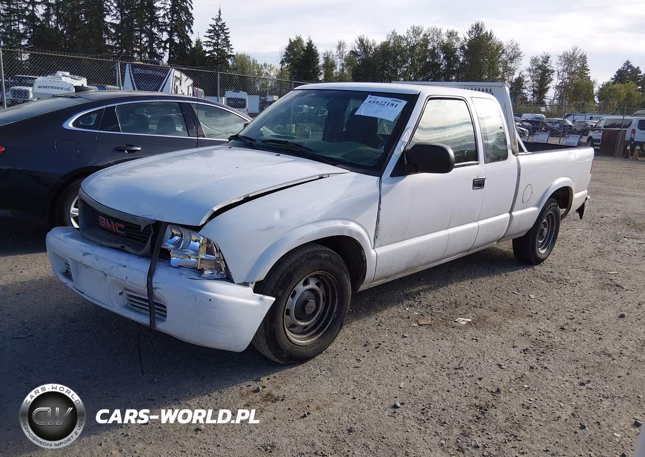 2002 GMC Sonoma Sl Fleet VIN:1GTCS19W828212038 - 2